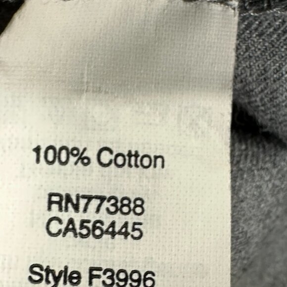 J Crew Pants Mens 34 Bedford Dress Pant Gray Cotton Flat Front Pockets Straight - Picture 8 of 8